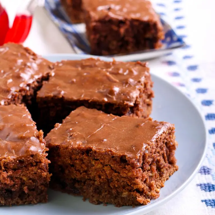 كيكة الشوكولاتة بالشوفان