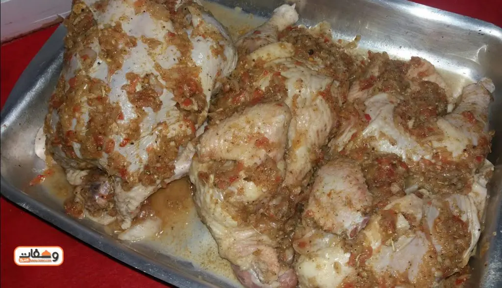 تتبيلة الفراخ المشوية على الفحم في نصف ساعة