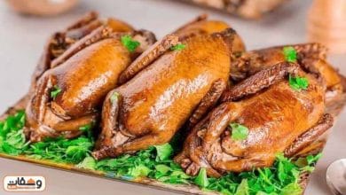 طريقة عمل الحمام المحشى بالفريك بـ 5 طرق