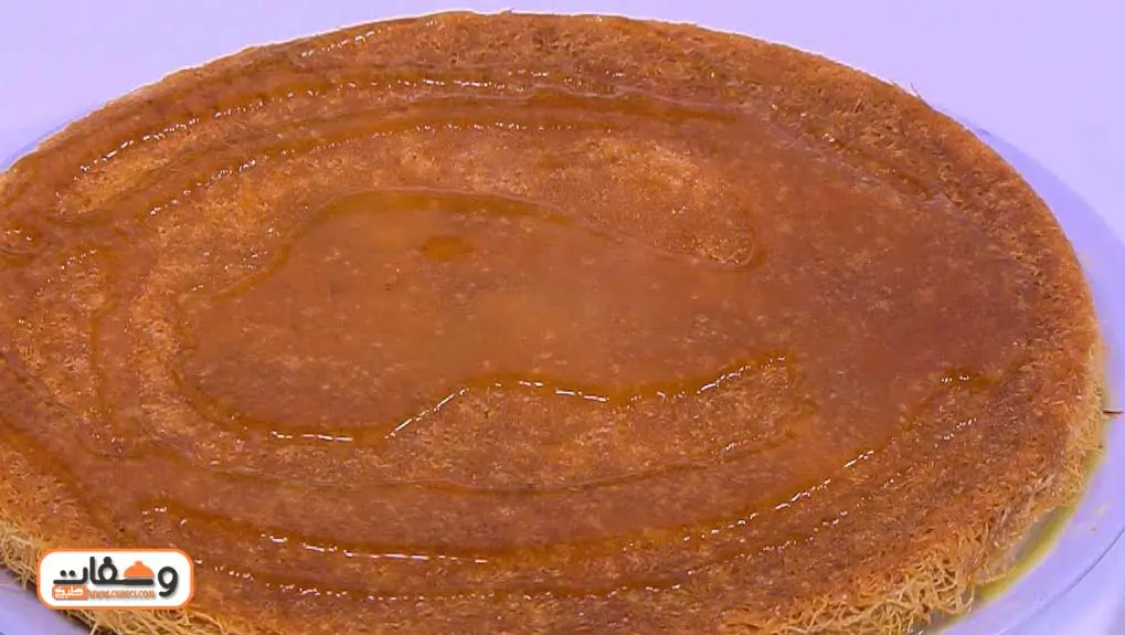 طريقة عمل الكنافة بالمانجو