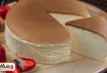 طريقة عمل تشيز كيك ياباني بـ 3 وصفات سهله