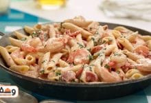 طريقة عمل مكرونة بالجمبري بـ 5 وصفات