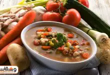 طريقه شوربه الخضار بـ 6 طرق سهله
