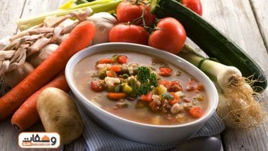 طريقه شوربه الخضار بـ 6 طرق سهله