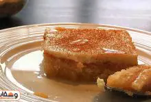 طريقة عمل بسبوسة السينابون 15 ثانية