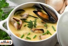 طريقة عمل شوربة فواكه البحر بـ 7 وصفات