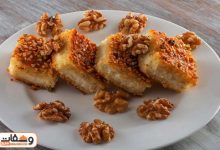 طريقة عمل بسبوسة بالحليب المكثف بـ 6 مكونات