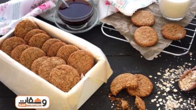 طريقة عمل بسكوت الشوفان الصحي بـ 5 وصفات