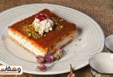 طريقة الكنافة بالقشطة الكدابة بـ 4 وصفات سهلة وسريعة زي الجاهزة