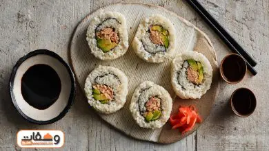 طريقة عمل السوشي في المنزل بمكونات بسيطة غير مكلفة