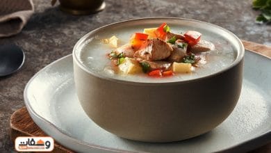 طريقة عمل شوربة كريمة الدجاج بـ 7 وصفات