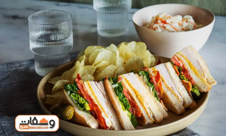 طريقة عمل كلوب ساندوتش club sandwich في 5 دقائق