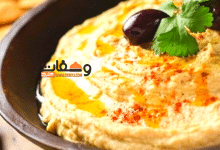 حمص بالطحينة