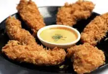 دجاج بصلصة الليمون الكريمية