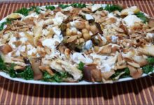 فتة الحمص باللحمة