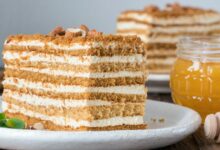 كيكة العسل الروسية