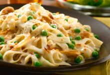 الباستا بالفاصوليا البيضاء