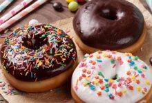 الدونتس المخبوز في الفرن