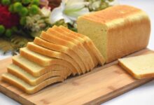 خبز التوست بالحليب