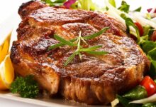 شرائح اللحم بصلصة الديجون