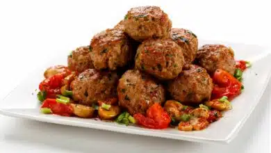 كفتة السمك بالفرن