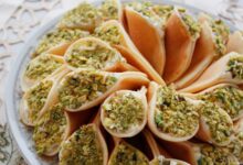 القطايف بالقشطة