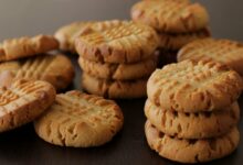 بسكويت بزبدة الفول السوداني