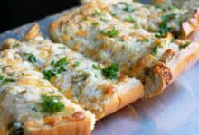 خبز الثوم بالجبنة